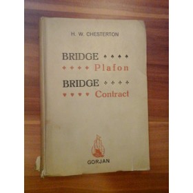 BRIDGE - plafon  BRIDGE - contract (pentru incepatori si avansati) (1944) -  H. W. CHESTERTON